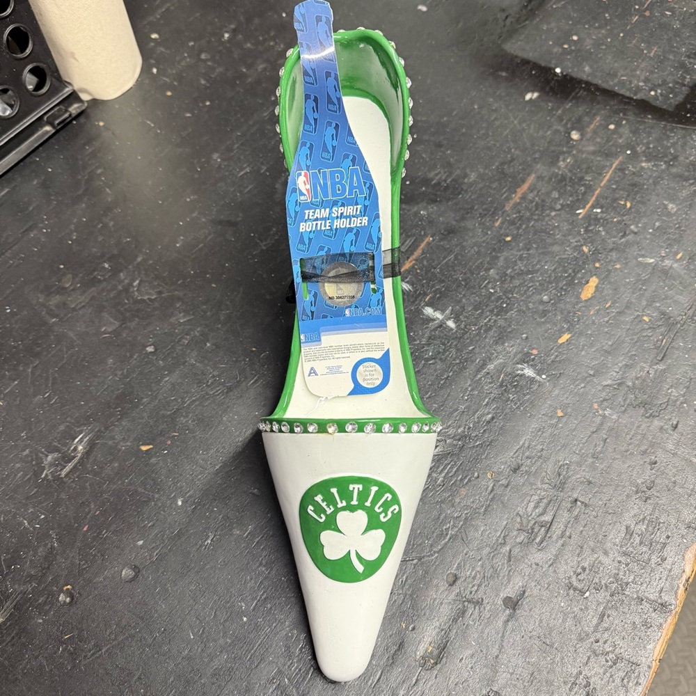 NBA Boston Celtics Green and White Bottle Holder